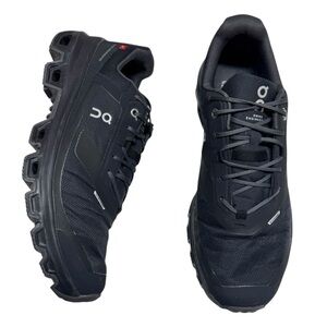 On Cloudventure Waterproof Trail Running Shoes Sneakers Womens 9.5 Black Hiking